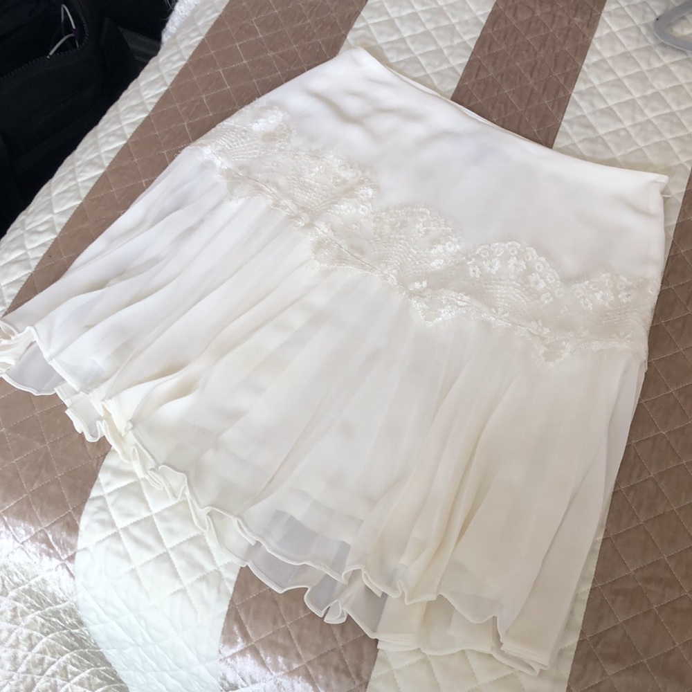 White Lace Skirt - image 3